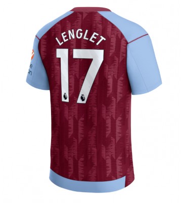 Aston Villa Clement Lenglet #17 Hemmatröja 2023-24 Kortärmad